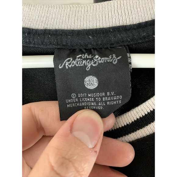 Rolling Stones Tongue Logo Official #62 Basketball Style Jersey XXL - Picture 2 of 6